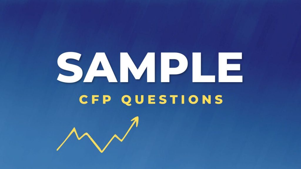 Sample CFP Questions